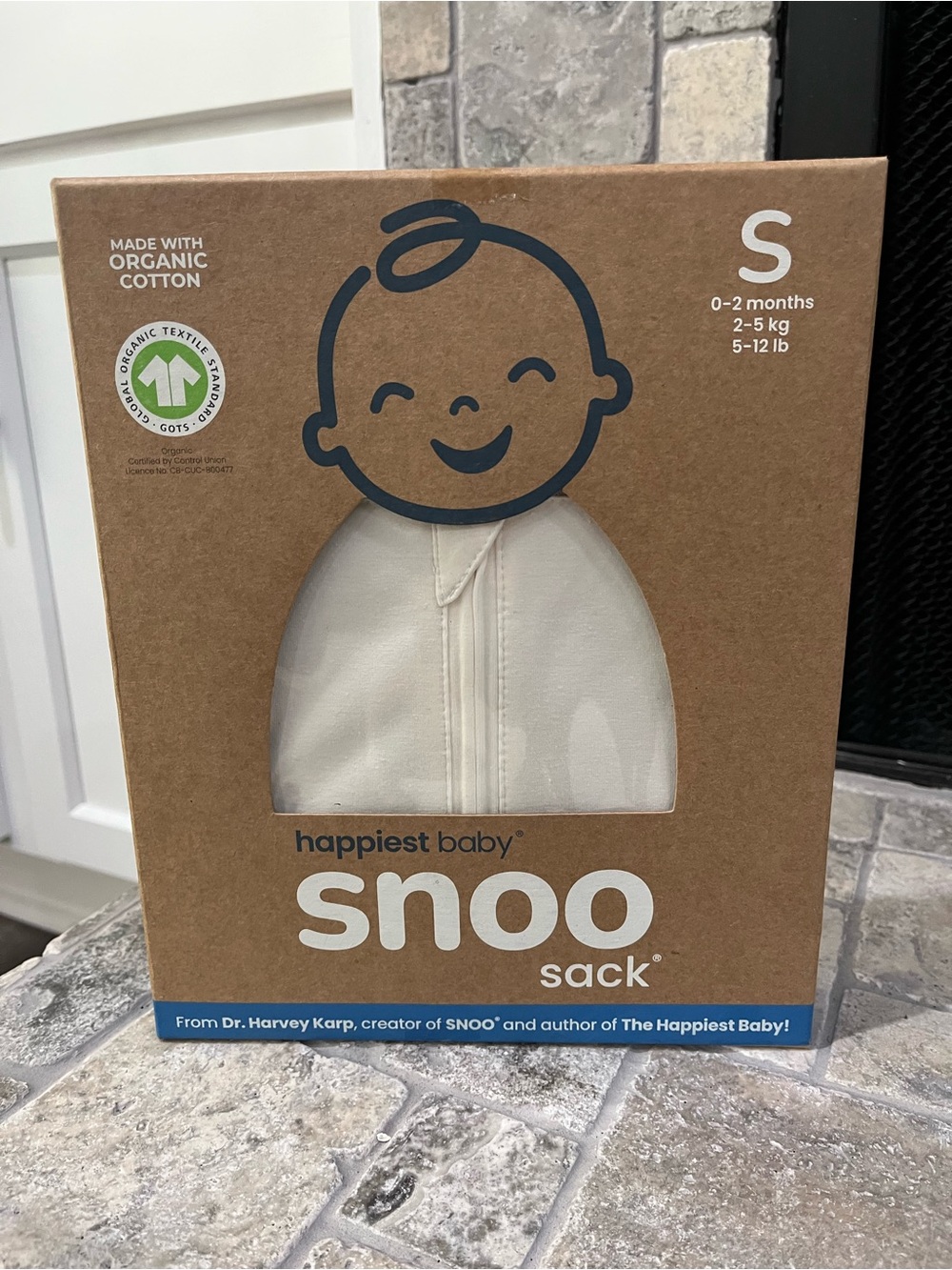 happiest baby SNOO Sack - Cream Baby Sleep Sack (S)